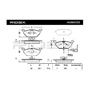 RIDEX 402B0033