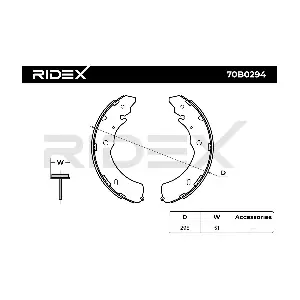 70B0294 RIDEX