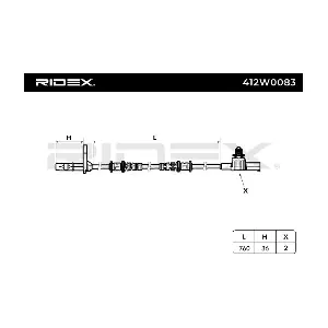 412W0083 RIDEX