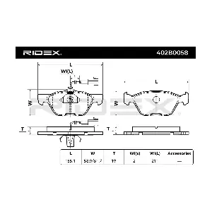 RIDEX 402B0058