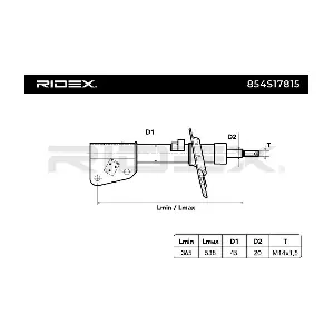 854S17815 RIDEX