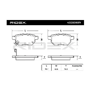 RIDEX 402B0689