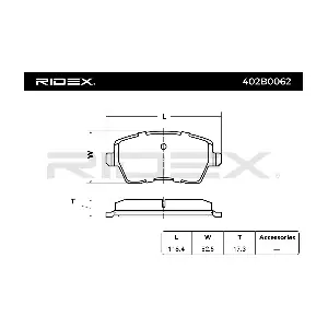 RIDEX 402B0062