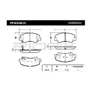 RIDEX 402B0524