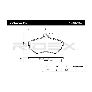 RIDEX 402B0133