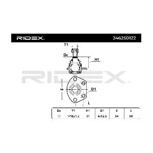 2462S0122 RIDEX