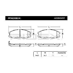 RIDEX 402B0692