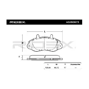 RIDEX 402B0673