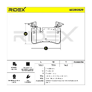 402B0829 RIDEX