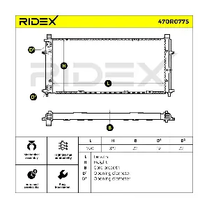 470R0775 RIDEX