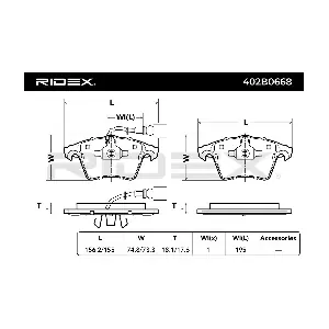 RIDEX 402B0668