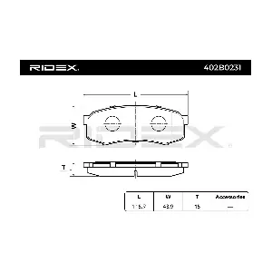 RIDEX 402B0231