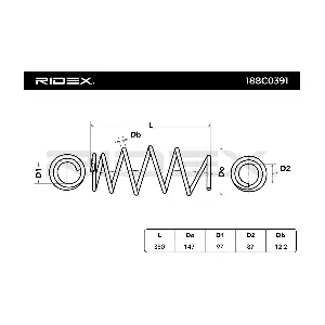188C0391 RIDEX