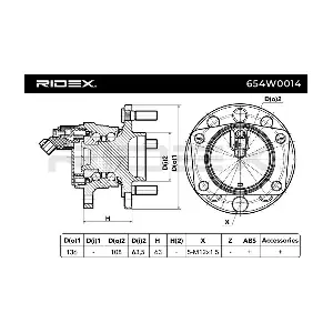 654W0014 RIDEX