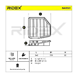 8A0501 RIDEX