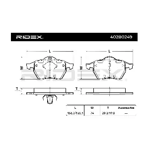 RIDEX 402B0249