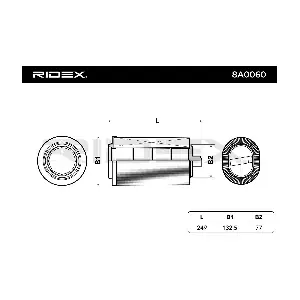 8A0060 RIDEX