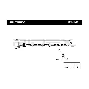 412W0651 RIDEX