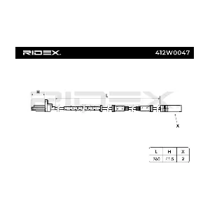 412W0047 RIDEX