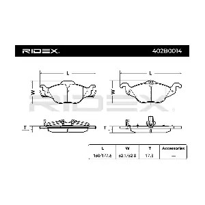 RIDEX 402B0014
