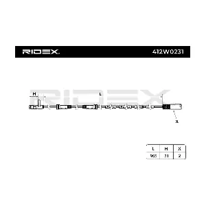RIDEX 412W0231