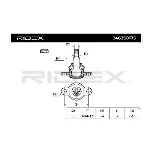 2462S0175 RIDEX