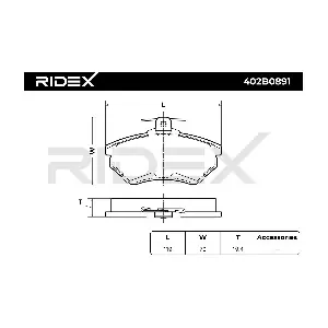 RIDEX 402B0891