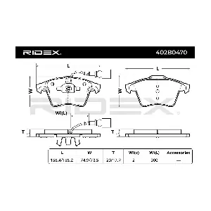 RIDEX 402B0470