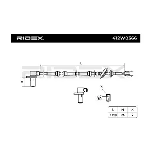 412W0366 RIDEX