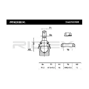 2462S0198 RIDEX