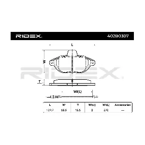 RIDEX 402B0307