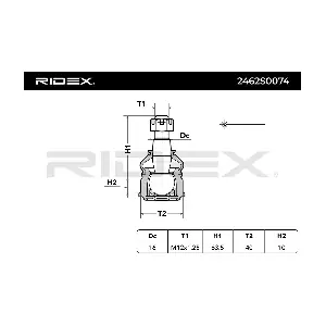 2462S0074 RIDEX