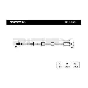 83B0381 RIDEX