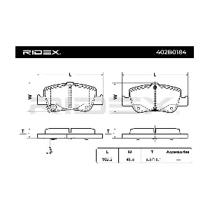 RIDEX 402B0184