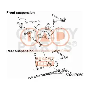 502-17050 IAP QUALITY PARTS