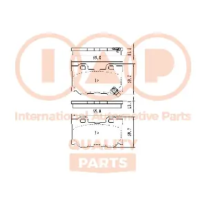 704-13122 IAP QUALITY PARTS