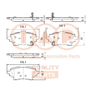 IAP QUALITY PARTS 704-17242
