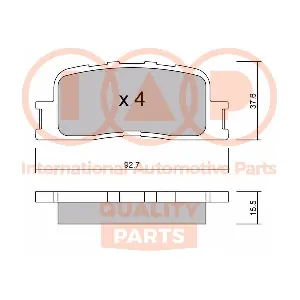 IAP QUALITY PARTS 704-17187P