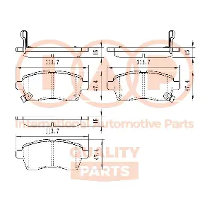 704-16077 IAP QUALITY PARTS