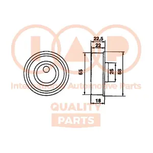 127-07032 IAP QUALITY PARTS