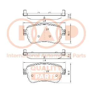 704-17231 IAP QUALITY PARTS