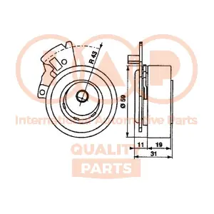 12720020 IAP QUALITY PARTS