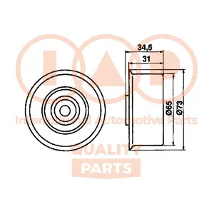 IAP QUALITY PARTS 127-09031