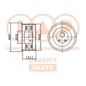 127-12070 IAP QUALITY PARTS