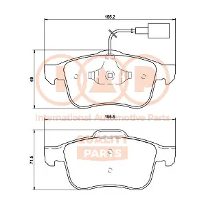 IAP QUALITY PARTS 704-08106P