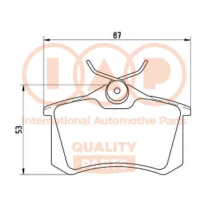 IAP QUALITY PARTS 704-50043