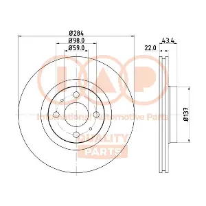 IAP QUALITY PARTS 709-08050
