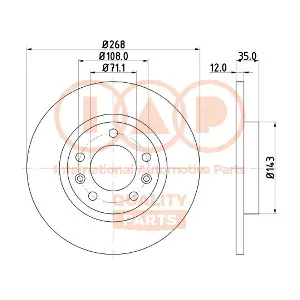 IAP QUALITY PARTS 709-52031