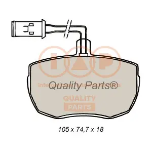 IAP QUALITY PARTS 704-14050