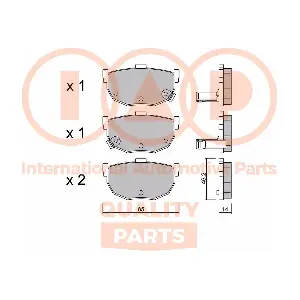 IAP QUALITY PARTS 704-07021P